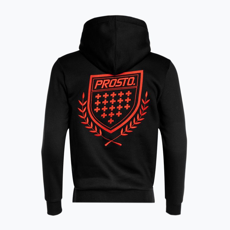 Bluza męska PROSTO Hoodie Pomet black 6