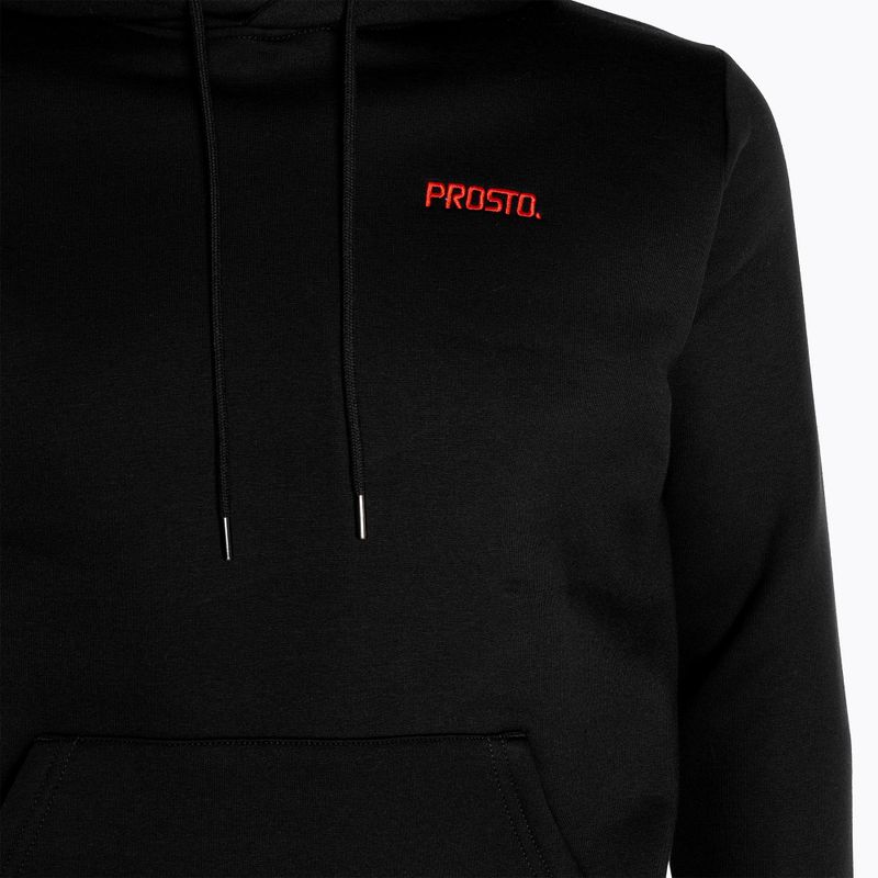 Bluza męska PROSTO Hoodie Pomet black 7