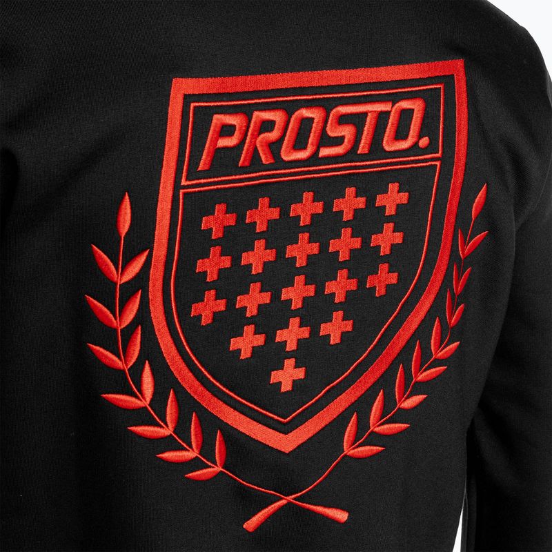 Bluza męska PROSTO Hoodie Pomet black 8