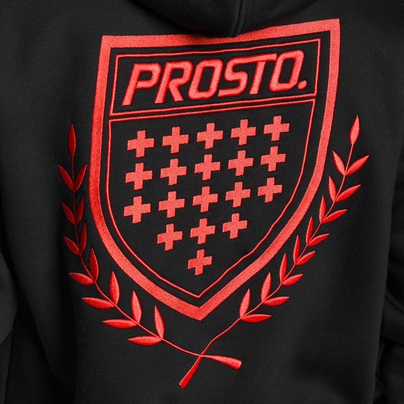 Bluza męska PROSTO Hoodie Pomet black 4
