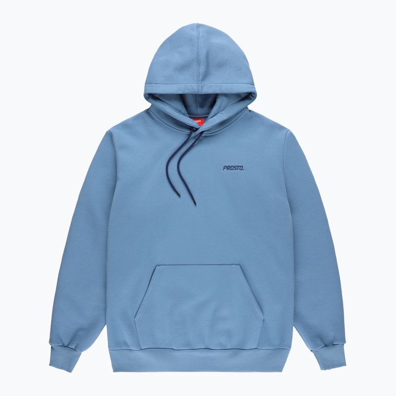 Bluza męska PROSTO Hoodie Pomet blue 5