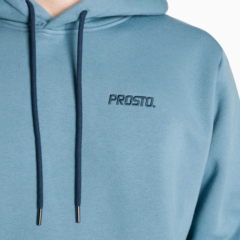 Bluza męska PROSTO Hoodie Pomet blue 3