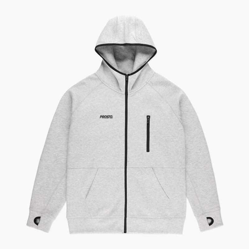 Bluza męska PROSTO Tech Zip Zip Hoodie Speedy gray 6