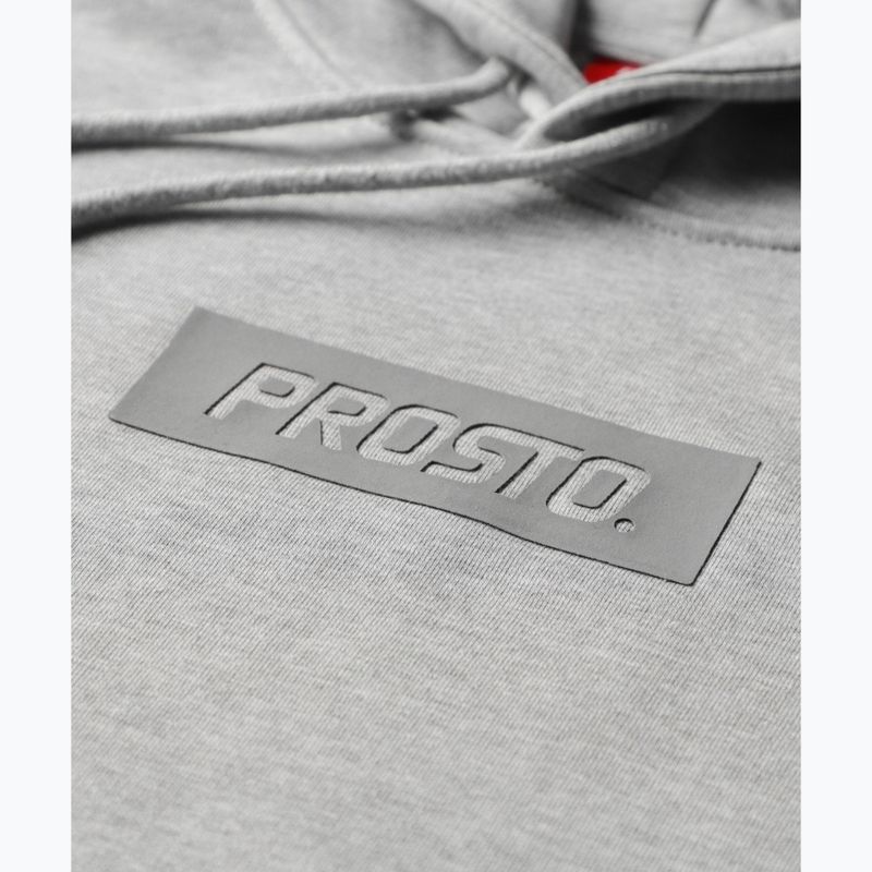 Bluza męska PROSTO Hoodie Abox gray 7