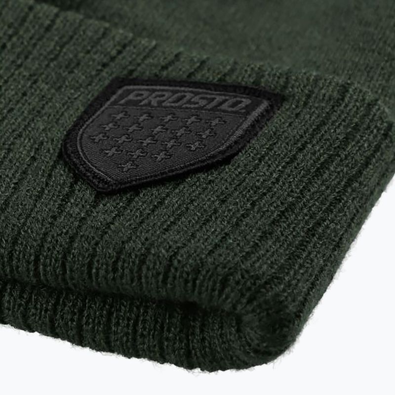 Czapka męska PROSTO Dirst green 3
