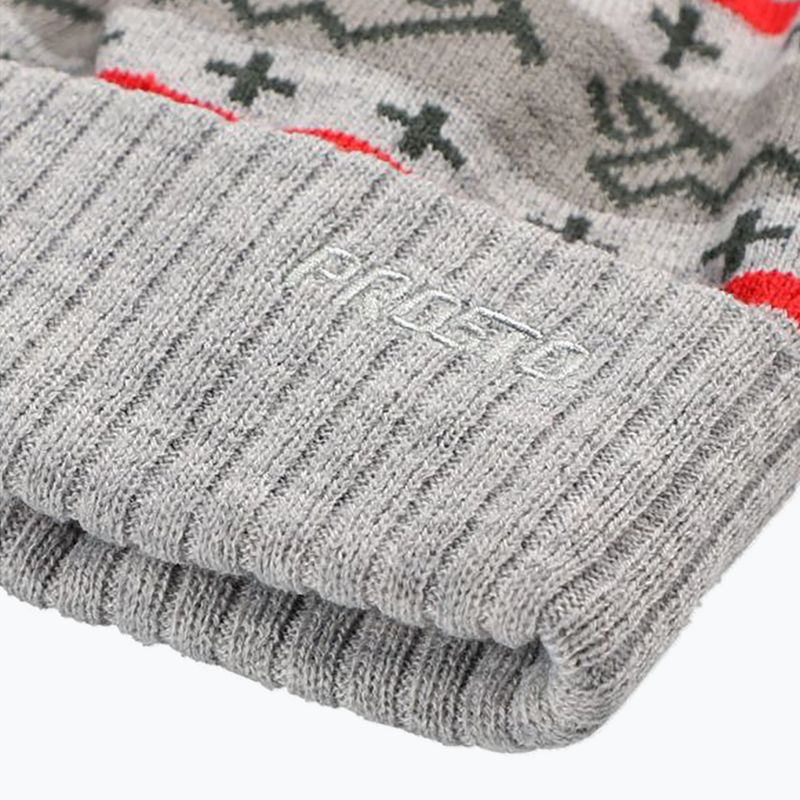 Czapka zimowa męska PROSTO Gilldo gray 3