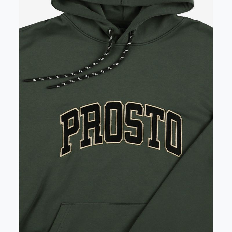 Bluza męska PROSTO Hoodie College 99 green 3