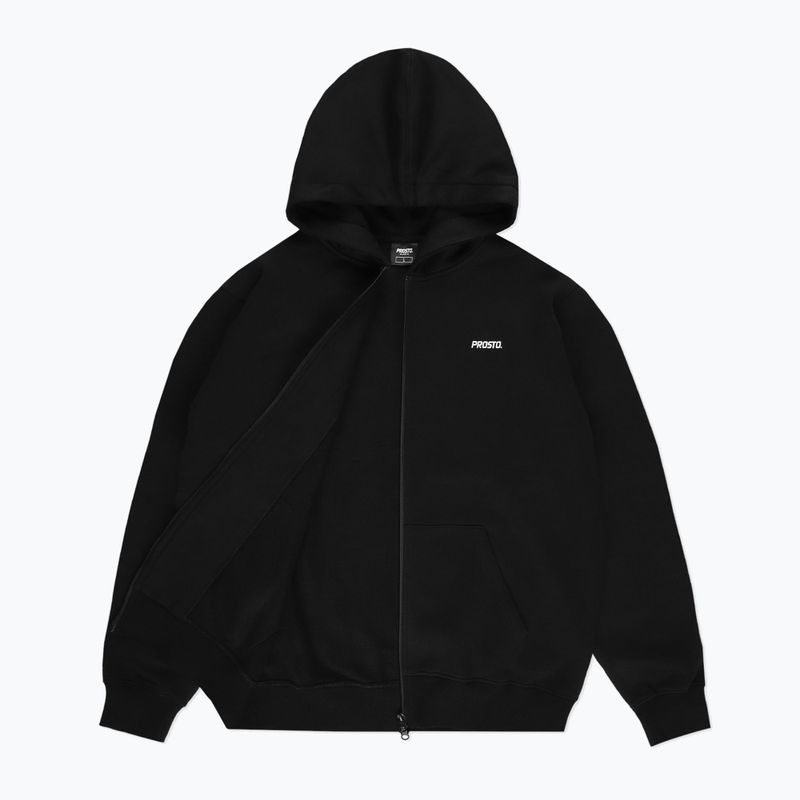 Bluza męska PROSTO Zip Hoodie Dito black 3