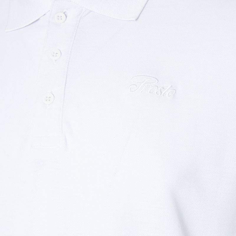 Koszulka polo męska PROSTO Polo Lior white 3