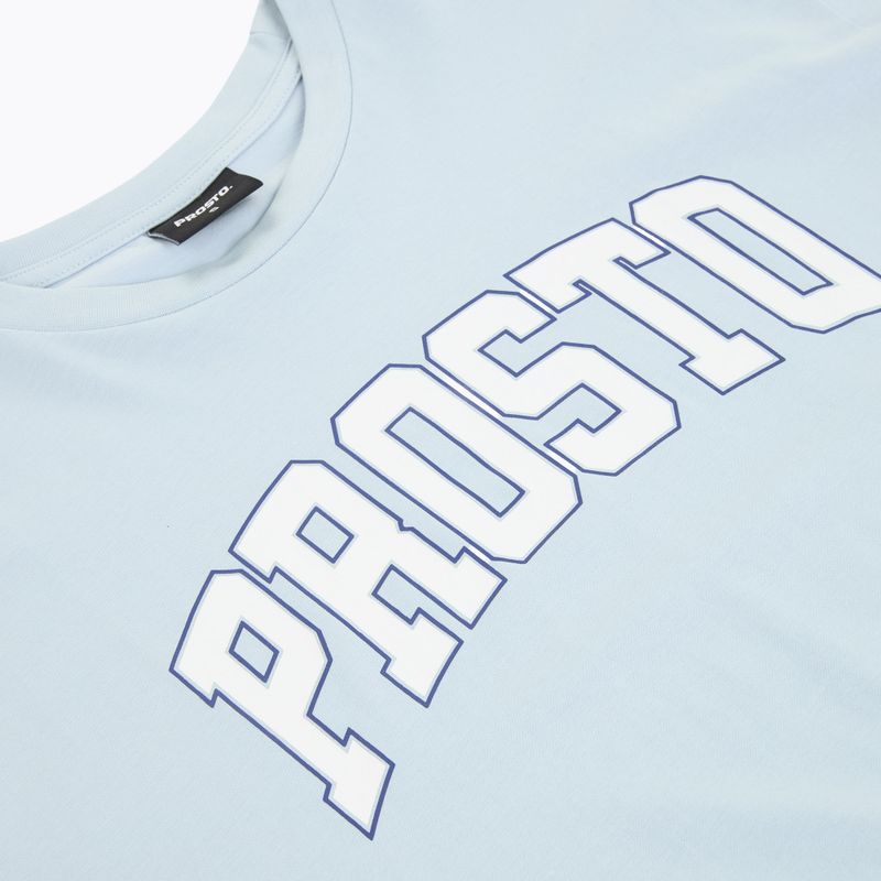 Koszulka męska PROSTO College light blue 3