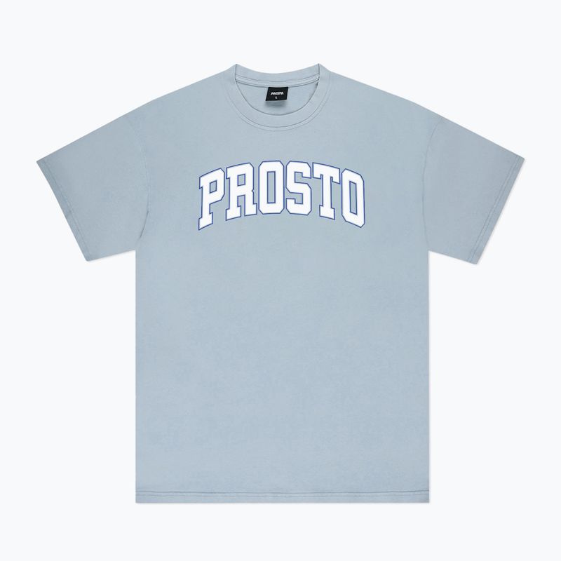 Koszulka męska PROSTO College light blue