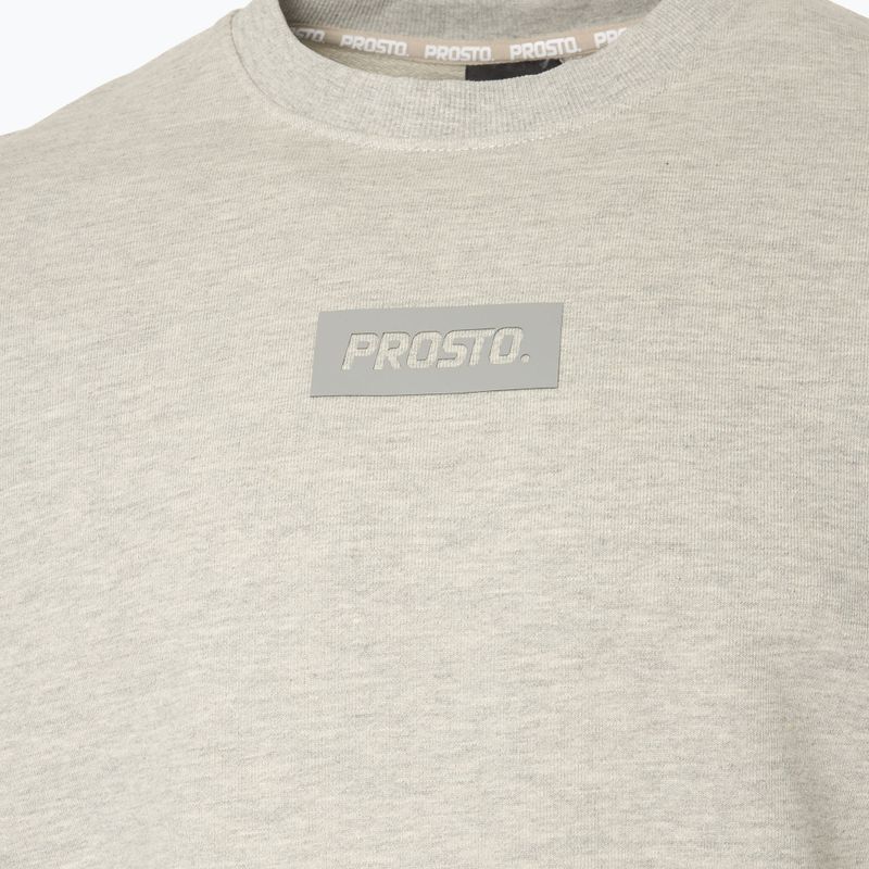 Bluza męska PROSTO Crewneck Box gray 3