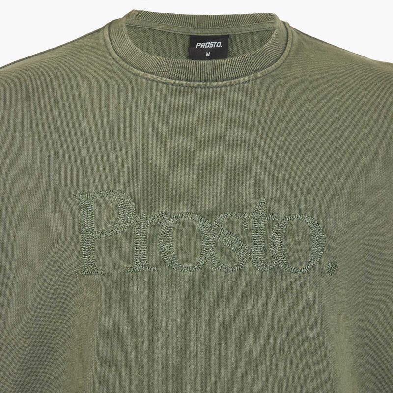 Bluza męska PROSTO Crewneck Sheriff green 3