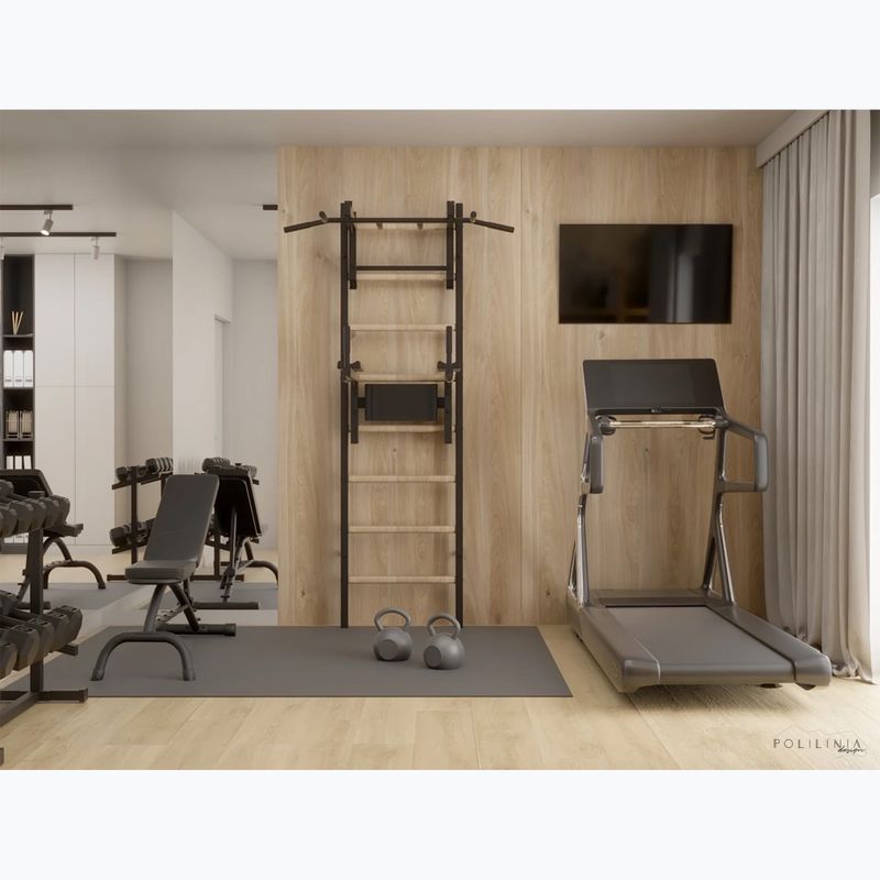 Drabinka gimnastyczna BenchK czarna BK-232B 20