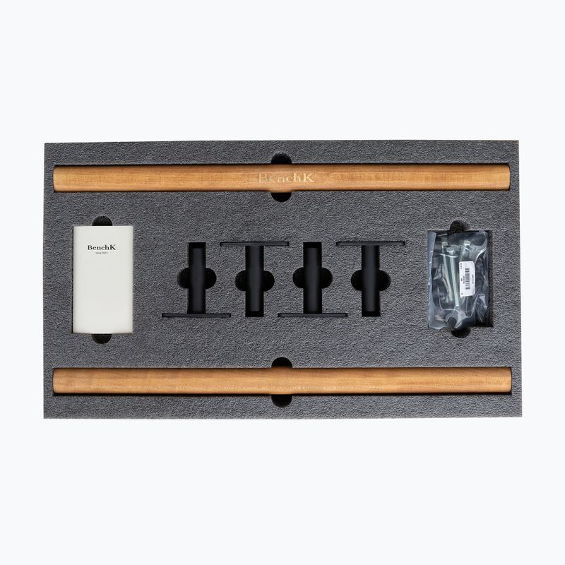 Drabinka gimnastyczna BenchK 223B black matte/oak 3