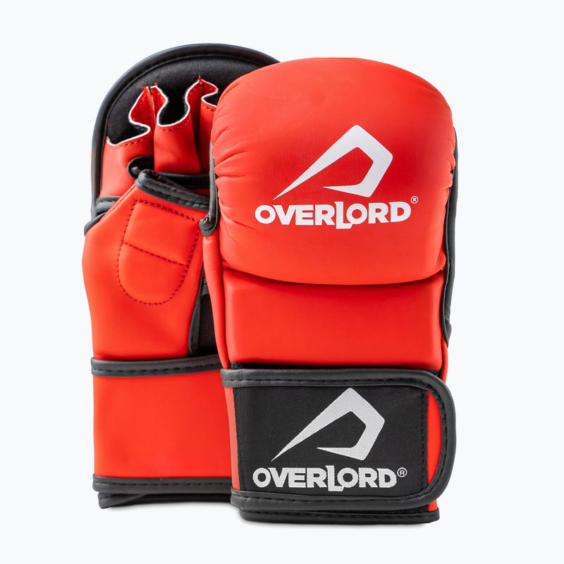 Rękawice grapplingowe Overlord MMA Tournament czerwony