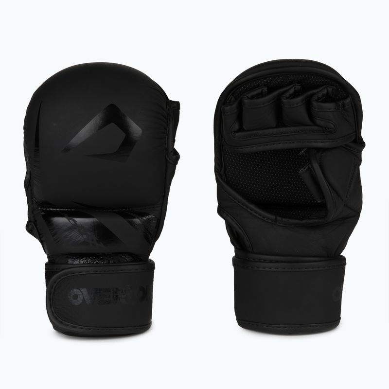 Rękawice grapplingowe Overlord Sparring MMA czarne