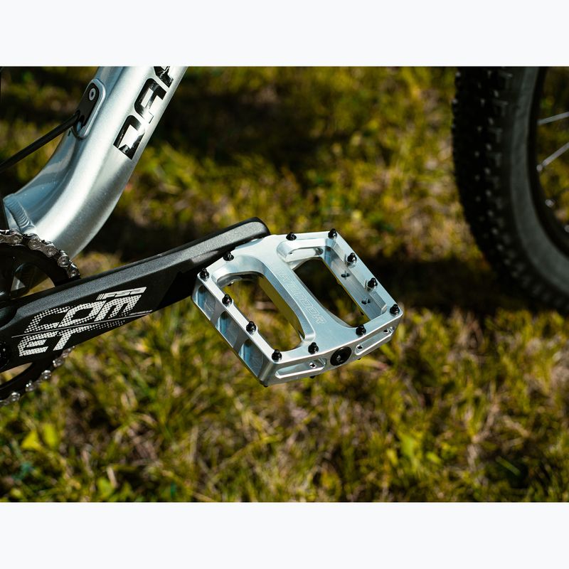 Pedały rowerowe Dartmoor Thunder mirror silver 4