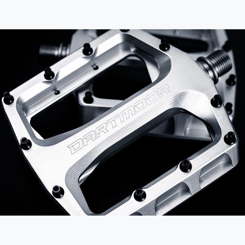 Pedały rowerowe Dartmoor Thunder mirror silver 6