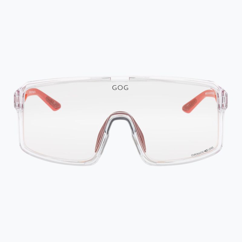 Okulary przeciwsłoneczne GOG Ragnarok cristal clear/matt metallic red/reflex red 2