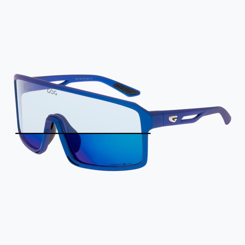 Okulary przeciwsłoneczne GOG Ragnarok matt metallic navy blue/reflex blue 5