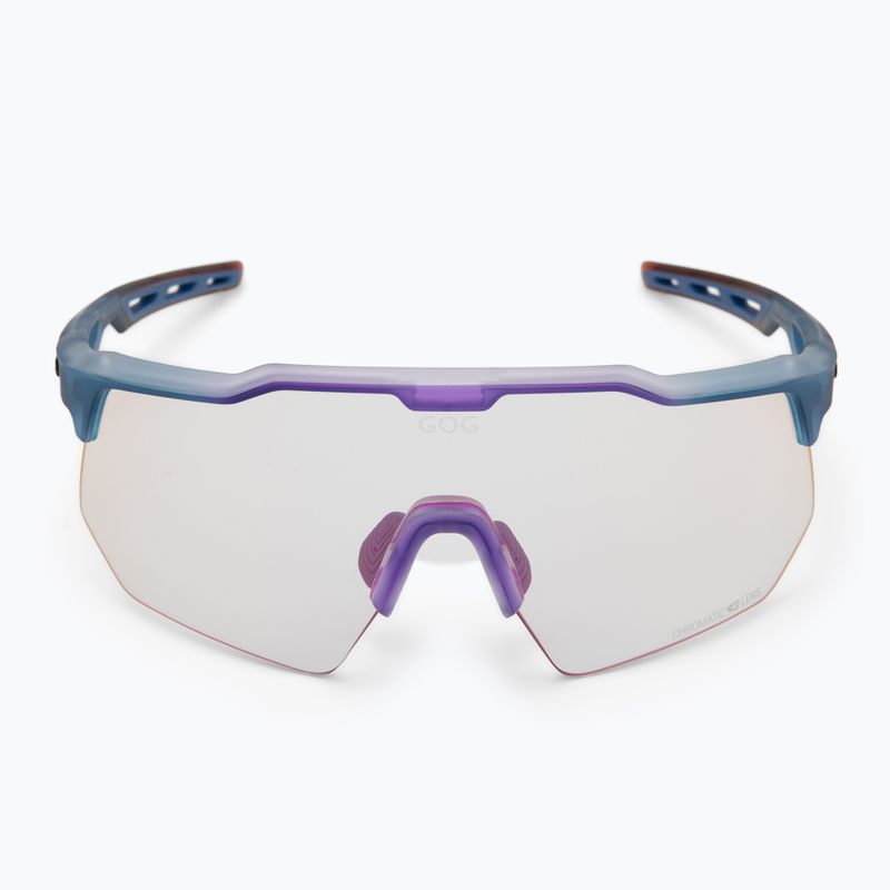Okulary przeciwsłoneczne GOG Loki matt cristal blue/red/reflex red 3
