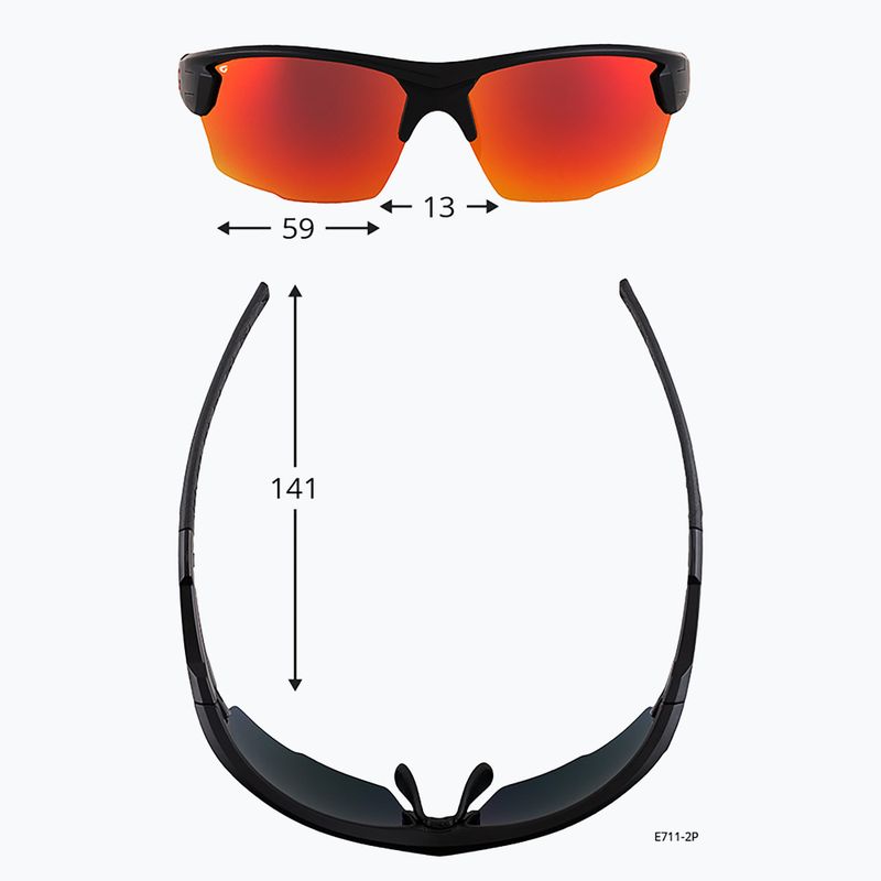 Okulary przeciwsłoneczne GOG Enzo demi blue 4