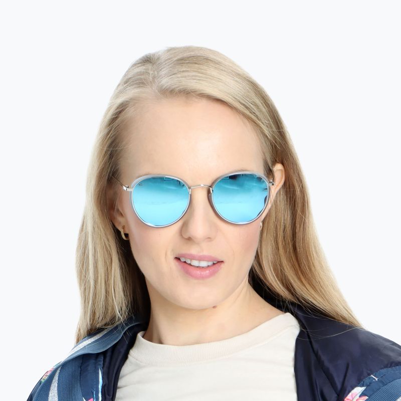 Okulary przeciwsłoneczne GOG Elektra matt cristal grey/silver 5