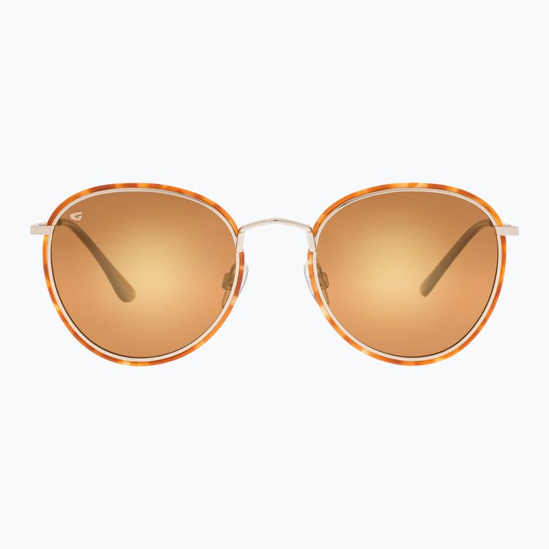 Okulary przeciwsłoneczne GOG Elektra matt brown demi/gold 2