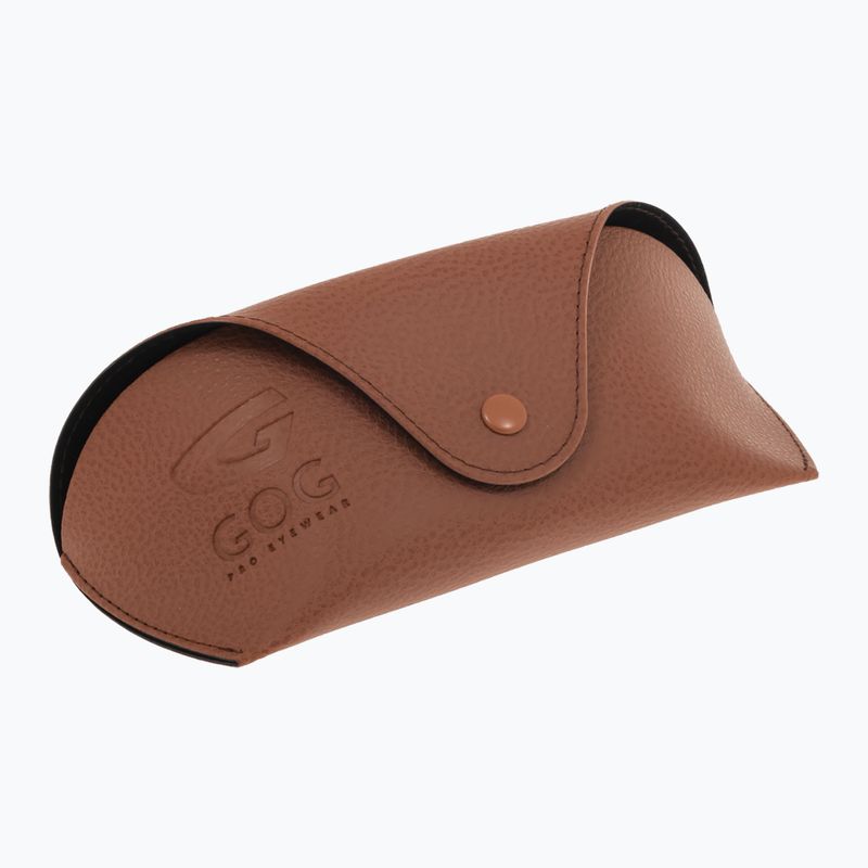 Okulary przeciwsłoneczne GOG Elektra matt brown demi/gold 4