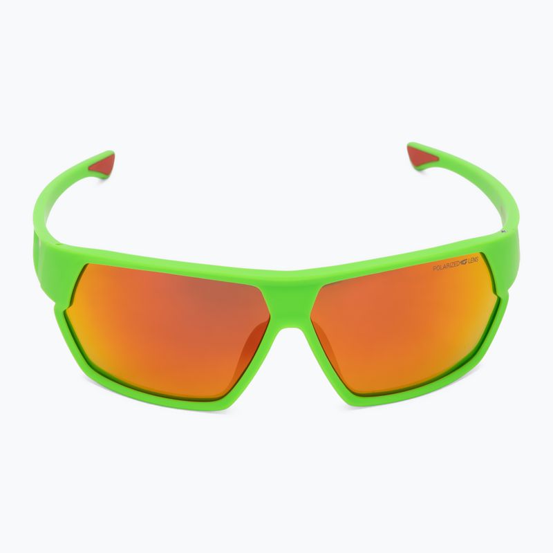 Okulary przeciwsłoneczne GOG Zonda matt neon green/red 3