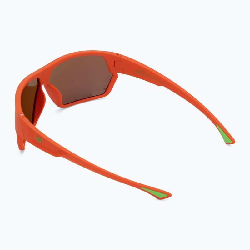 Okulary przeciwsłoneczne GOG Zonda matt neon orange/green 2