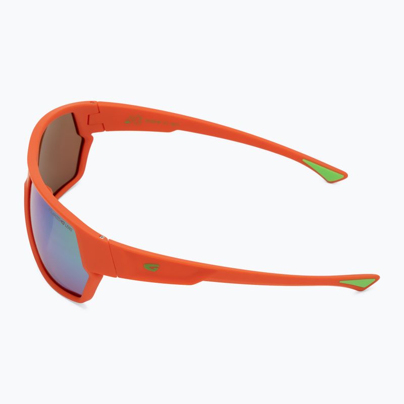 Okulary przeciwsłoneczne GOG Zonda matt neon orange/green 4