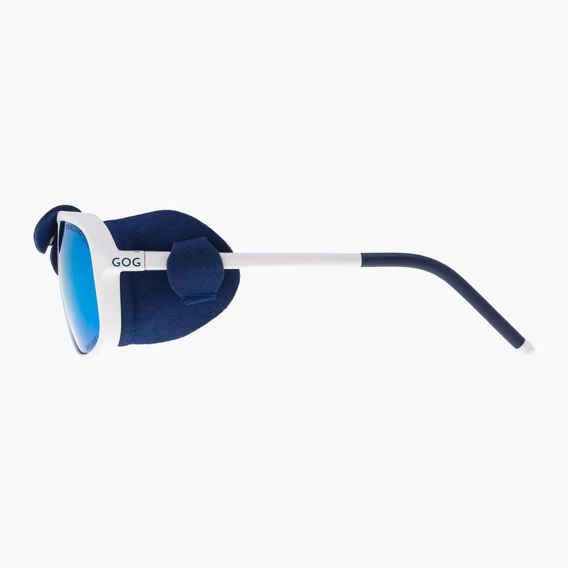 Okulary przeciwsłoneczne GOG Everest matt white/navy blue 4