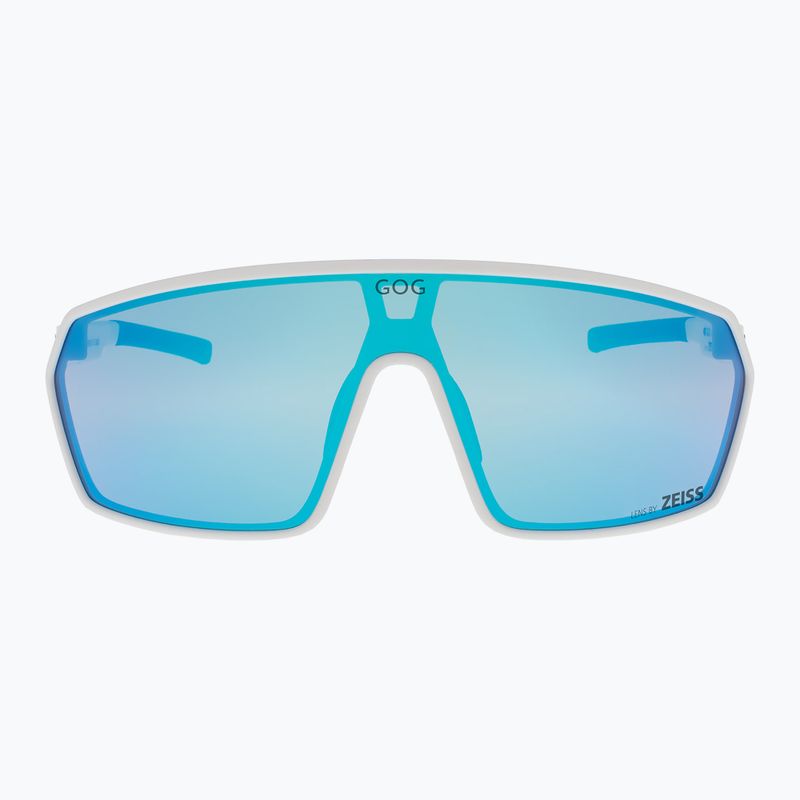 Okulary przeciwsłoneczne GOG Freya matt white/black/reflex sky blue 2