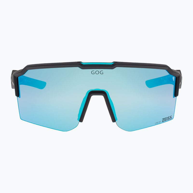 Okulary przeciwsłoneczne GOG Valhalla matt black/reflex sky blue 2