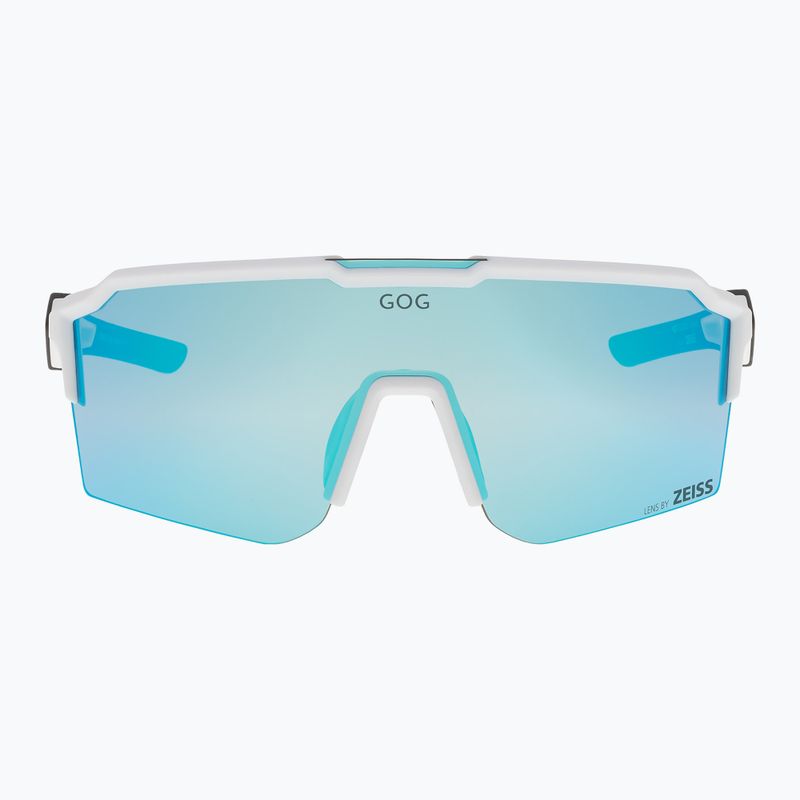 Okulary przeciwsłoneczne GOG Valhalla matt white/black/reflex sky blue 2
