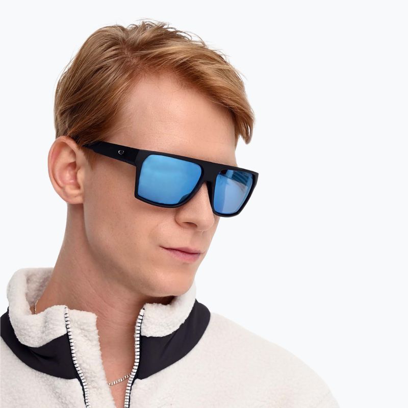 Okulary przeciwsłoneczne GOG Nazca matt black/reflex white blue 5