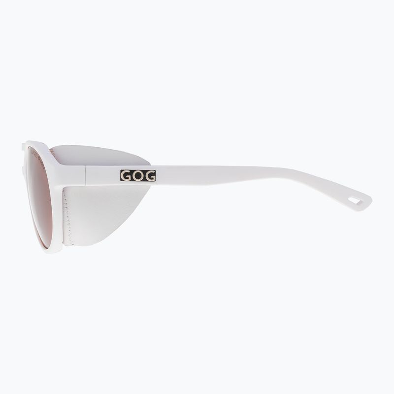 Okulary przeciwsłoneczne GOG Nanga matt white/reflex silver 4