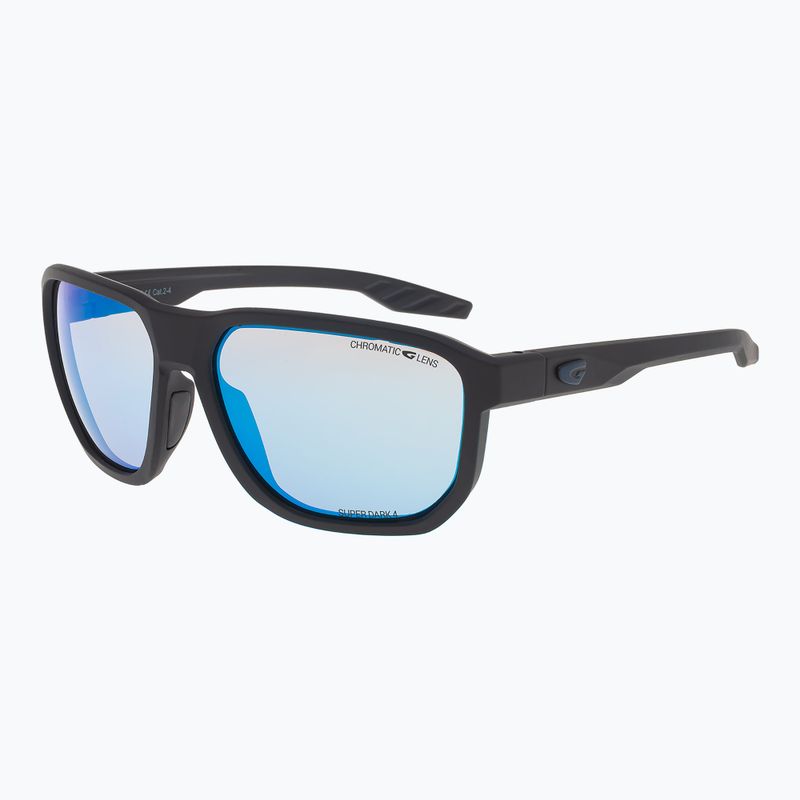 Okulary przeciwsłoneczne GOG Pamir matt metallic black/black/reflex white blue 3