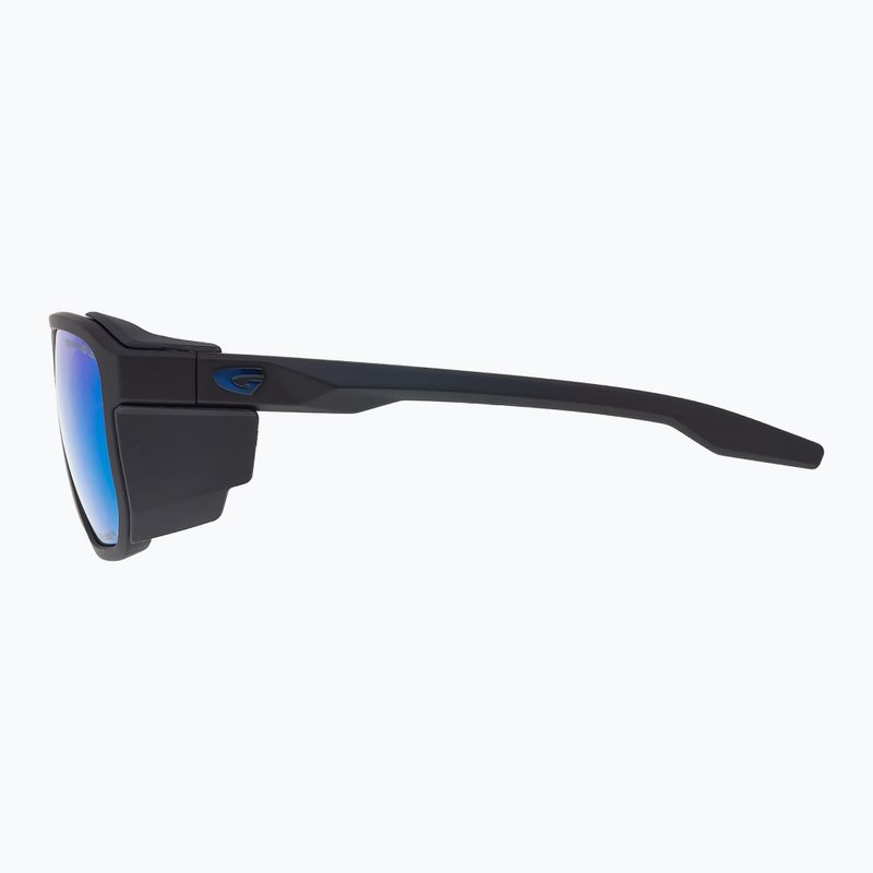 Okulary przeciwsłoneczne GOG Pamir matt metallic black/black/reflex white blue 5