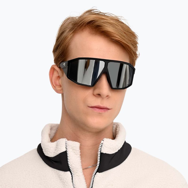 Okulary przeciwsłoneczne GOG Lhotse S4 matt black/reflex silver 7