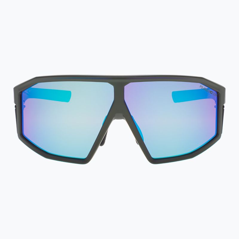 Okulary przeciwsłoneczne GOG Lhotse S3 matt metallic green/black/reflex white blue 3