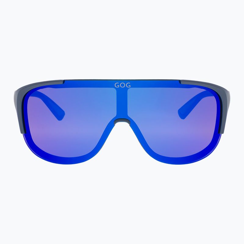 Okulary przeciwsłoneczne GOG Medusa matt blue/reflex blue 2