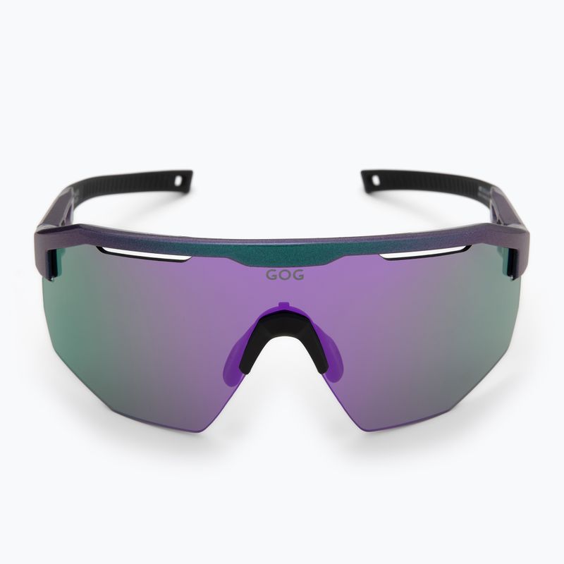Okulary przeciwsłoneczne GOG Argo metallic purple/green reflex purple 4