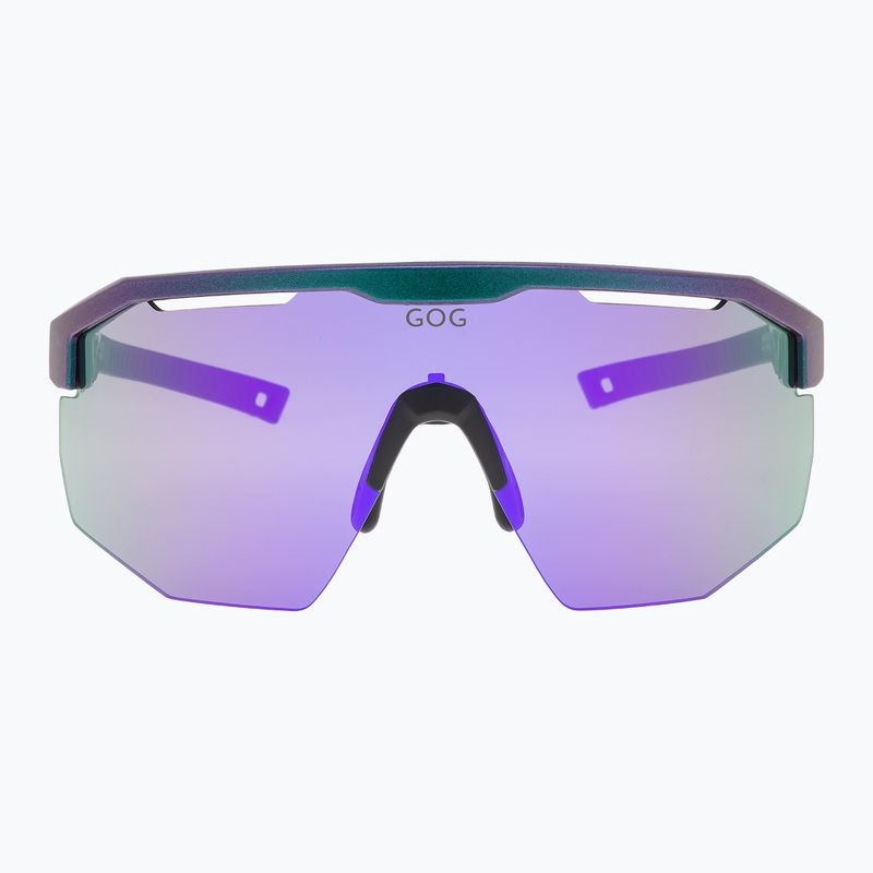 Okulary przeciwsłoneczne GOG Argo metallic purple/green reflex purple 2