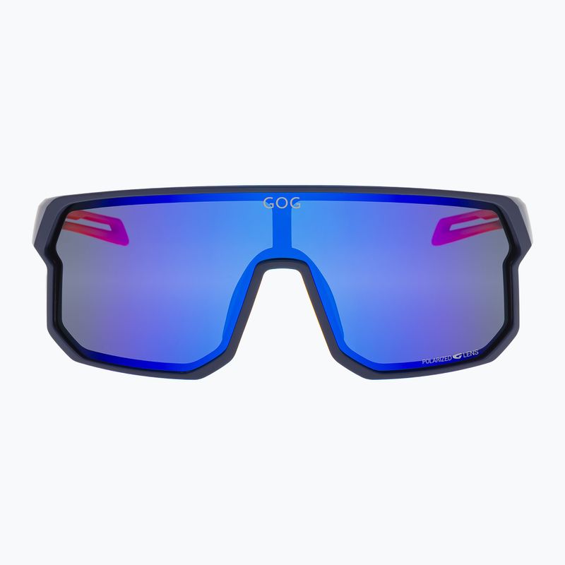 Okulary przeciwsłoneczne GOG Vidar matt navy blue/orange reflex blue 2