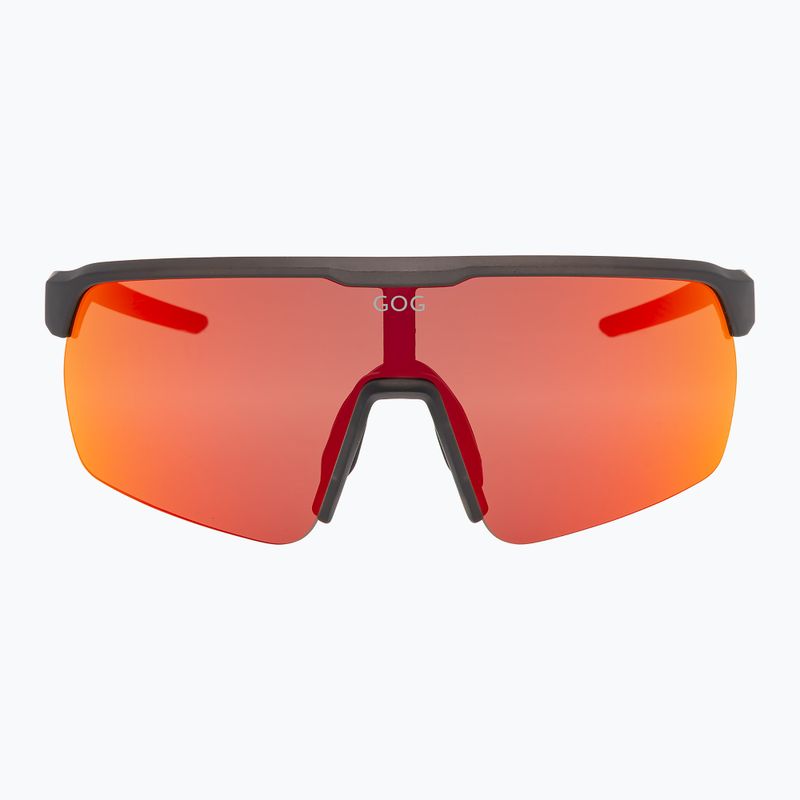 Okulary przeciwsłoneczne GOG Hervor matt cristal black/copper reflex black/red 2