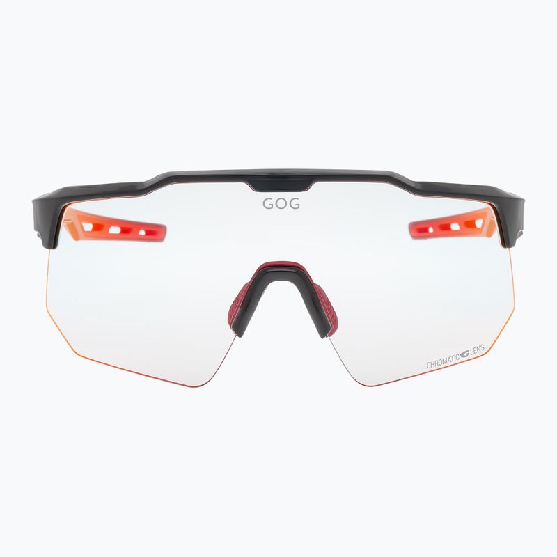 Okulary przeciwsłoneczne GOG Loki black/red reflex red 2