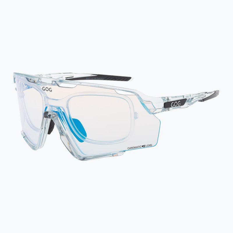 Okulary przeciwsłoneczne GOG Prometheus photochromic blue/black reflex blue 2